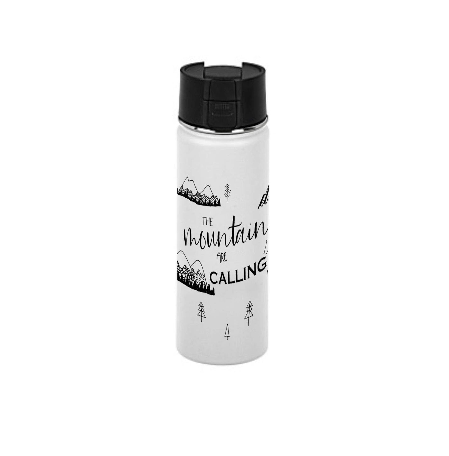 Flasche "The Mountains are Calling"