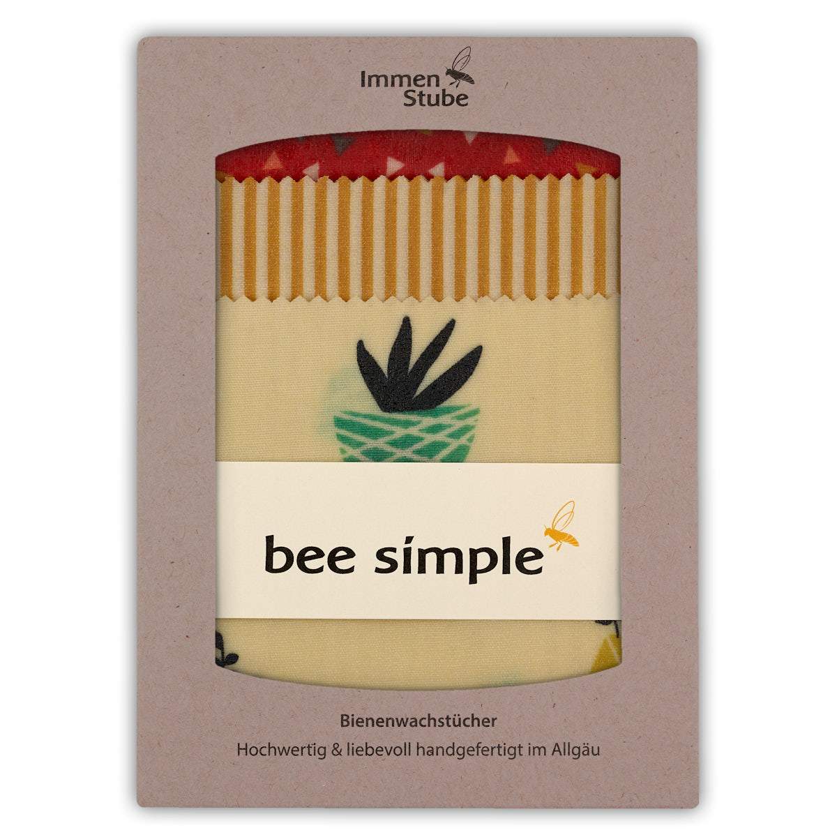 Bienenwachstuch 3er Set - Grafix