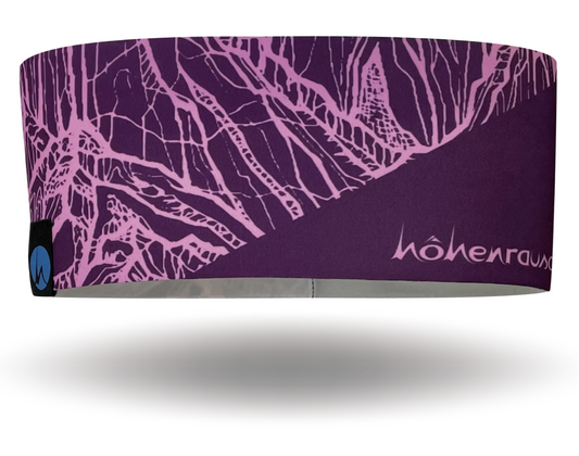 Relief purple Stirnband