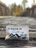 Mini Bag "The Mountains are Calling"